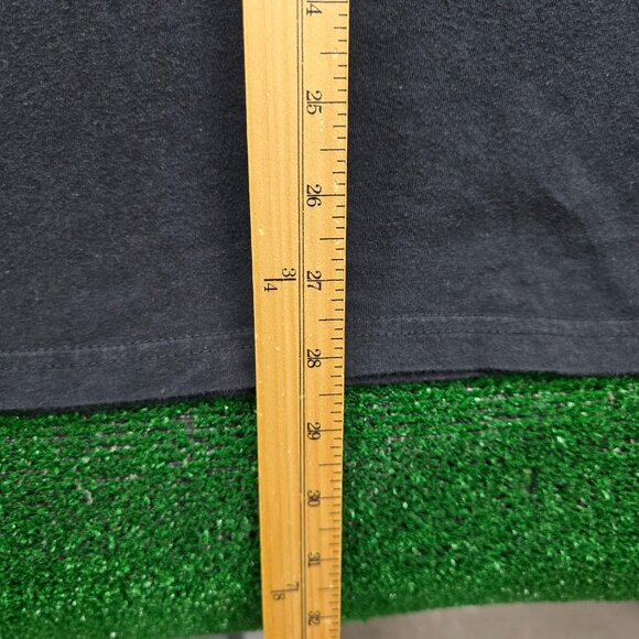 Oakley Tshirt Mens Large Black Short Sleeve Graphic Logo Print Surfer Skater - Picture 4 of 7